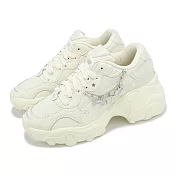 Puma 休閒鞋 Pulsar Wedge Wns Chain 女鞋 米白 厚底 增高 拼接 老爹鞋 40049101