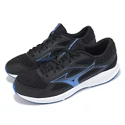 Mizuno 慢跑鞋 Maximizer 26 男鞋 寬楦 黑 藍 透氣 緩衝 運動鞋 美津濃 K1GA2400-51