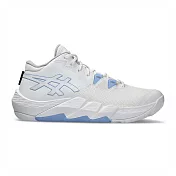 Asics Unpre Ars 2 2E [1063A069-101] 男 籃球鞋 寬楦 運動 比賽 抗扭 緩震 白淺藍