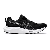 Asics Gel-contend 9 (d) [1012B678-002] 女 慢跑鞋 寬楦 運動 緩衝 彈力 黑白