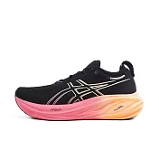 Asics Gel-nimbus 26 [1011B996-002] 男 慢跑鞋 運動 緩衝 彈力 黑 桃紅 粉橘