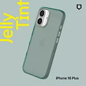 犀牛盾 iPhone 16 Plus(6.7吋) JellyTint 透明防摔手機殼(終身黃化保固) - 憂墨綠