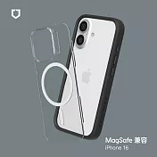 犀牛盾 iPhone 16(6.1吋) Mod NX(MagSafe兼容)超強磁吸手機殼 - 黑