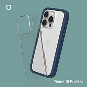 犀牛盾 iPhone 16 Pro Max(6.9吋) Mod NX(MagSafe兼容)超強磁吸手機殼 - 海軍藍