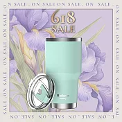 【德國Buderus】陶瓷不鏽鋼冰霸杯 900ml-薄荷綠