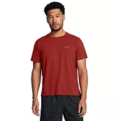 Under Armour 男 Launch Elite 短T-Shirt-1382648-840 S 紅色