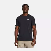 Under Armour 男 Vanish Seamless 短T-Shirt-1382801-001 XL 黑色