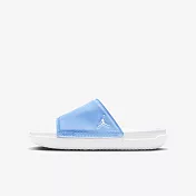 Nike Jordan Play Slide GS [DN3596-401] 大童 涼拖鞋 休閒 喬丹 夏天 海灘 藍白