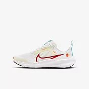 Nike Air Zoom Pegasus 40 GS [FZ5526-161] 大童 慢跑鞋 運動 小飛馬 米白 紅