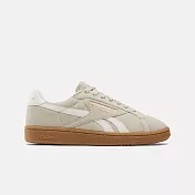 Reebok Club C Grounds Uk[100208145] 女 運動 休閒鞋 低調 奢華 絨面革 米棕