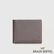 【BRAUN BUFFEL 德國小金牛】台灣總代理 巴雷特 4卡零錢袋皮夾-咖啡色/BF546-315-GCO