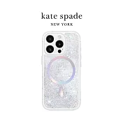 【kate spade】 iPhone 16 系列 精品 磁吸 防摔 流沙殼 手機殼 經典星沙 iphone16pro