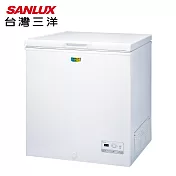 SANLUX台灣三洋148公升上掀式冷凍櫃SCF-148GE