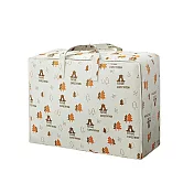 【太力】日式搬家臥室不織布棉被收納袋(三類尺寸，多種款式可選) 特大號(90L)森林小熊