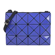 ISSEY MIYAKE 三宅一生 BAOBAO 3x4亮面雙色斜背包 藍色×淺藍色