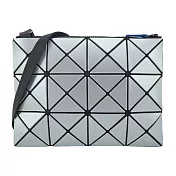 ISSEY MIYAKE 三宅一生 BAOBAO LUCENT系列3X4金屬感小斜背 淺藍