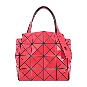 ISSEY MIYAKE 三宅一生 BAOBAO CARAT 4X4亮面手提包 紅