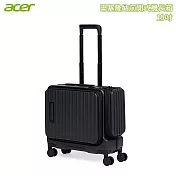 【Acer】Barcelona Pilot Case 巴塞隆納前開式機長箱(19吋) 夜幕黑