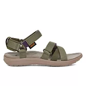 Teva W Sanborn Mia [TV1116650OBNC] 女 運動涼鞋 雨鞋 水鞋 輕量 織帶 舒適 橄欖綠 22cm 綠