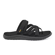 Teva Voya Zillesa [TV1117032MHBC] 女 運動涼鞋 細帶繞繩 輕量 記憶鞋床 黑 22cm 黑