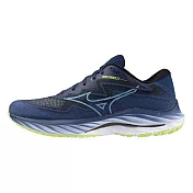 Mizuno Wave Rider 27 SSW [J1GC237653] 男 慢跑鞋 運動 路跑 一般型 超寬楦 藍