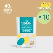 【THE VEGAN 樂維根】純素植物性優蛋白-無加糖花生(40g) x 10包