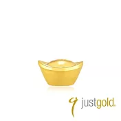 【Just Gold 鎮金店】999.9黃金小金豆-開運元寶 1g (網路限定)