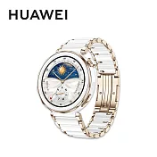 HUAWEI Watch GT5 Pro 42mm 運動健康智能手錶  陶瓷白