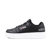 Fila Smash L [4-C901W-011] 男女 休閒鞋 基本款 厚底 增高 皮革 經典 黑