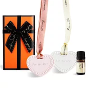 O’Pretty 歐沛媞 愛心擴香掛飾精油禮盒組-多款 粉+白+茶樹