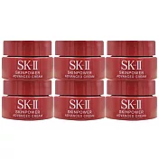 SK-II 致臻肌活能量活膚霜 2.5g*6 (百貨專櫃貨)