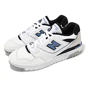 New Balance 休閒鞋 550 男鞋 女鞋 白 藍 鷺藍 復古 低筒 NB 紐巴倫 BB550ESF-D