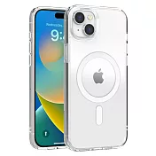 JTLEGEND iPhone 15/Pro/Plus/Pro Max 雙料減震磁吸保護殼 iPhone 15 Plus 晶透