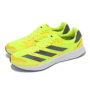 adidas 競速跑鞋 Adizero RC 4 M 男鞋 黃 黑 緩震 運動鞋 愛迪達 GX6662