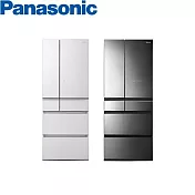 Panasonic 國際牌 日製550L六門變頻電冰箱NR-F551WX 含基本安裝+舊機回收 鑽石黑(X1)