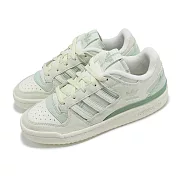 adidas 休閒鞋 Forum Low CL 男鞋 女鞋 綠 白 皮革 復古 情侶鞋 愛迪達 JH9597