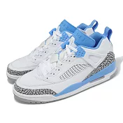 Nike 休閒鞋 Jordan Spizike Low 男鞋 UNC 白 北卡藍 爆裂紋 喬丹 FQ1759-141