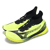 Mizuno 競速跑鞋 Wave Duel Neo 2 Elite 男鞋 女鞋 螢光綠 黑 襪套 長距離 美津濃 U1GD2100-81 23.5cm YELLOW/BLACK