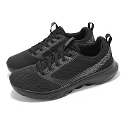 Skechers 休閒鞋 Go Walk 7-Hahn 男鞋 黑 雙密度 緩衝 針織 健走鞋 216559BBK 27cm BLACK