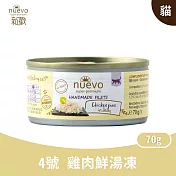 Nuevo新歡｜精選菲力主食貓罐系列 4號雞肉鮮湯凍 70g