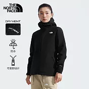 The North Face W CARTO TRICLIMATE JACKET - AP 女兩件式外套-NF0A5B1X4H0 XL 黑色