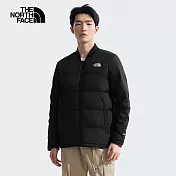The North Face M TRAVEL DOWN TRI JACKET - AP 男兩件式外套-NF0A81NH4H0 XL 黑色