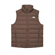 The North Face M MTN LIFESTYLE DOWN VEST - APFQ 男羽絨背心-NF0A88R61OI 2XL 棕色