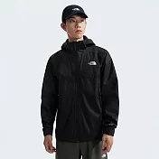 The North Face M MTN RAIN JACKET - AP 男防水外套-NF0A88RD4H0 2XL 黑色