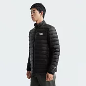 The North Face M THUNDER LT DOWN - AP 防潑水 男羽絨外套-NF0A89ZRJK3 S 黑色