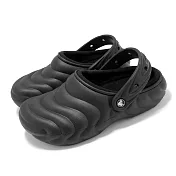 Crocs 麵包鞋 Classic Lined Overpuff Clog 男女鞋 黑 暖棉蓬蓬 保暖 休閒鞋 210059001