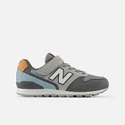 New Balance 996 系列 中大童 休閒鞋-YV996PB3-W 19 灰色