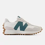 New Balance 327 系列 女 休閒鞋-WS327GA-B US6 白色