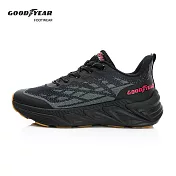 【Goodyear 固特異】黑岩 輕量緩震運動鞋 / GAWR42840 JP23.5 黑