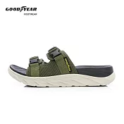 【GOODYEAR】潛影 男款舒適緩震拖鞋 / GAML43345 JP25 軍綠